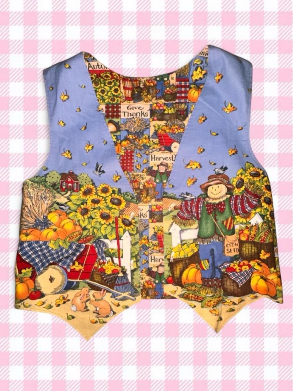 Charming Harvest Scarecrow Vest